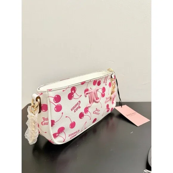 NWT Juicy Couture Cherry On Top Shoulder Bag - Picture 4 of 10